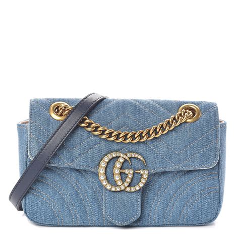 gucci marmont belt bag price|gucci denim marmont bag.